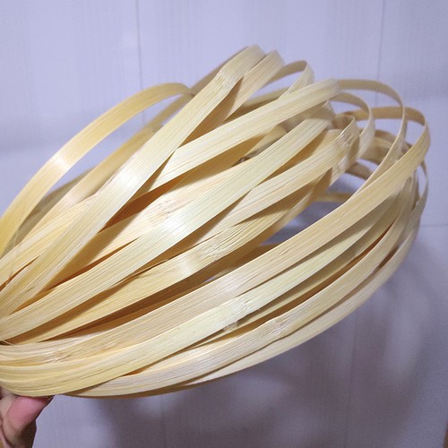 90m natural bamboo strips cane - natural,