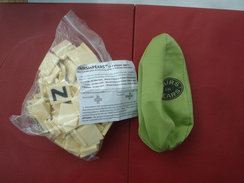 Bananagrams pairs pears - in,