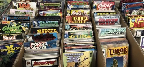Marvel indie comics - x, dc,