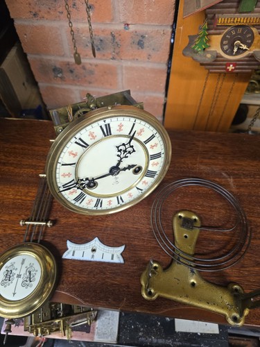 Antique vienna clock - antique,