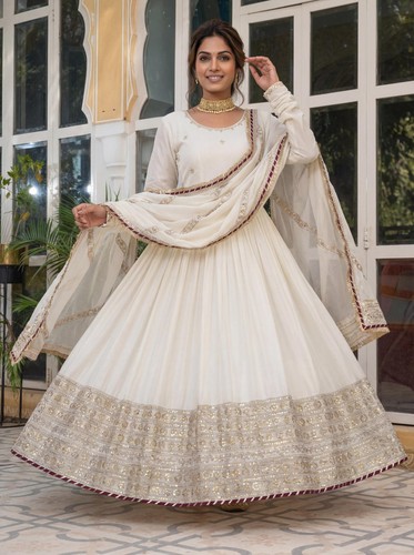 Fully stitched ready anarkali - stitched,
