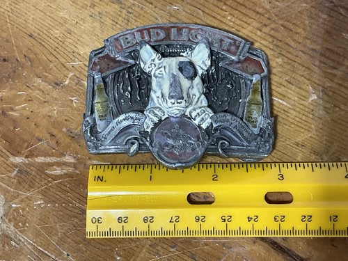 Spuds mackenzie belt buckle - mackenzie,