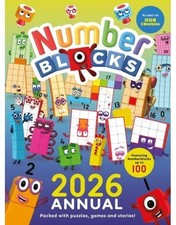 Numberblocks Annual 2026: Packed with Puzzles, Games and Stories - Ages 3-5 - HB