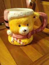 Christmas teddy bear coffee