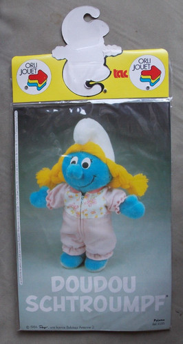 Doudou schtroumpf choisis - schtroumpf, son