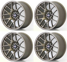 XXR 530 18" x 8.75 ET33 5x112 VW 5x100 FLAT BRONZE WIDE RIMS ALLOYS WHEELS Z1872