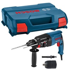 Bosch GBH 2-26 SDS+ Rotary Hammer Drill 110V With 13mm Keyless Chuck & Adaptor