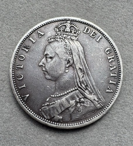 1887 half crown - 1887,
