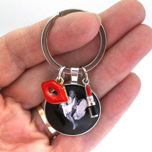 Marilyn monroe keyring year - marilyn,
