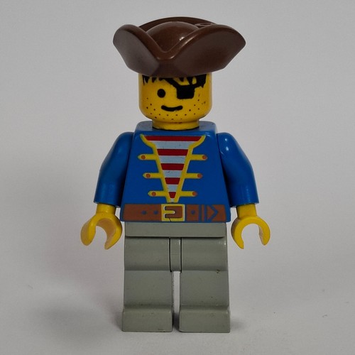 Lego minifigure pirate blue - lego, pirate,