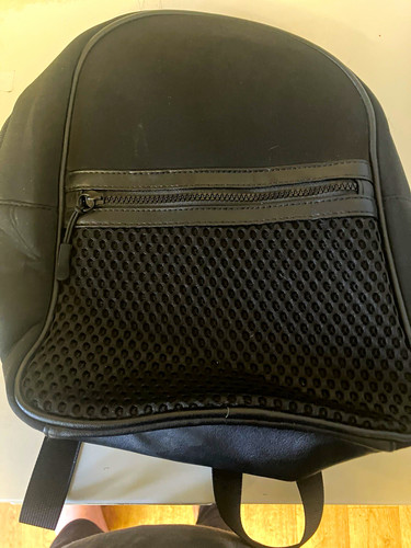 Primark black soft backpack - soft,