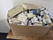 Box Of Vintage Cigarette Packets