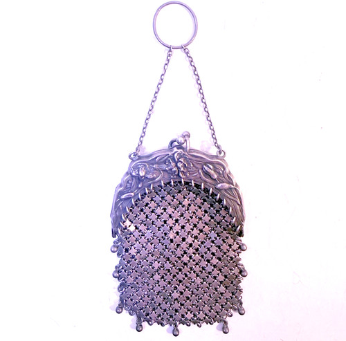 Vintage antique mesh purse - vintage,