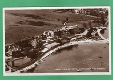 Air Aerial View Hotel Grosvenor & Annexe Swanage RP unused Aero Pictorial AK154