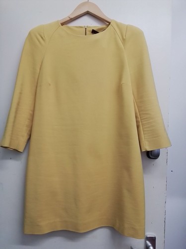 Zara woman yellow shift - shift, dress