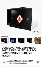 Camper van Gas locker for