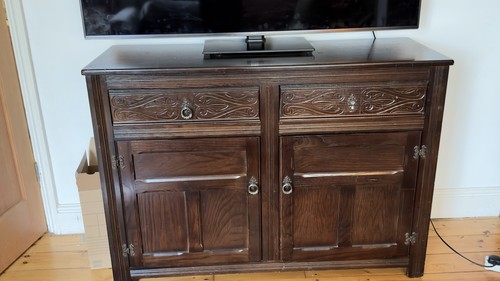 Side board cabinet with unique - cabinet,