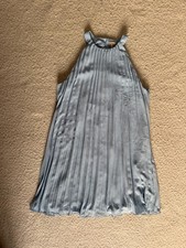 H&M Size L Grey Pleated