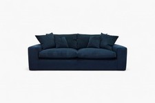 Longpoint - Penthouse Large 4 Seater Sofa, Velvet Indigo
