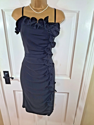 Frank lyman black - ruffle, /