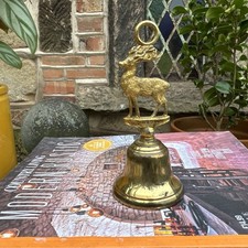 Vintage brass small bell - vintage, table