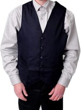4XL Navy Men's WAISTCOAT For