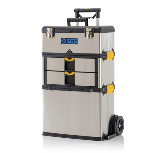 Sgs stainless mobile stackable - stainless,