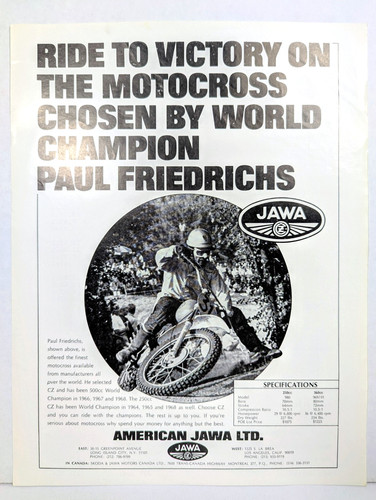 Vintage 1970 jawa - vintage,
