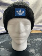 Unisex Adidas Originals Fleece Lined Winter Hat - Black