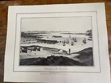 WILLIAM DANIELL 1819 Engraving Stornaway Lewis Collotype Print - Reproduction