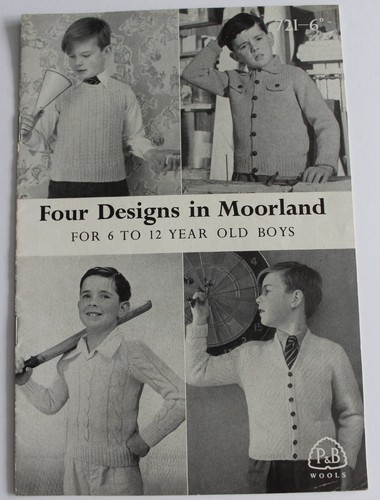 Vintage child knitting - child's,