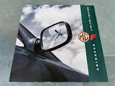 1998 JDM Japanese MGF Abingdon LE brochure 