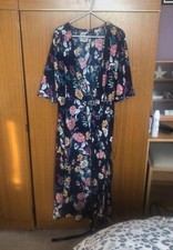Flower Wrap Dress