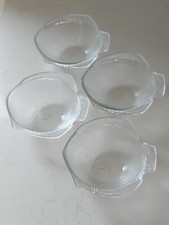 Set Of 4 Fish Shaped Glass
