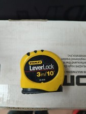 Stanley STA130686N Tylon Pocket Tape Measure 3m 10ft Thumb Lock Belt Clip 13MM