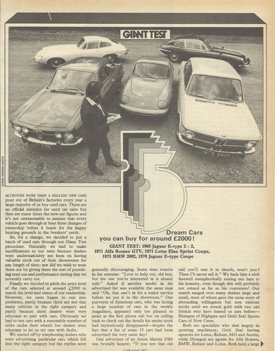 Jaguar type v etype - jaguar, e-type