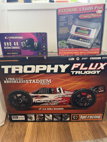 Hpi trophy flux truggy car - flux,