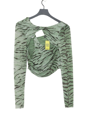 Zara women top green - zara,