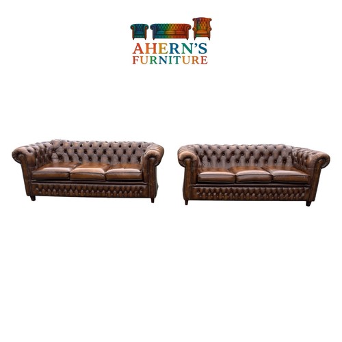 Pair vintage golden - golden, brown