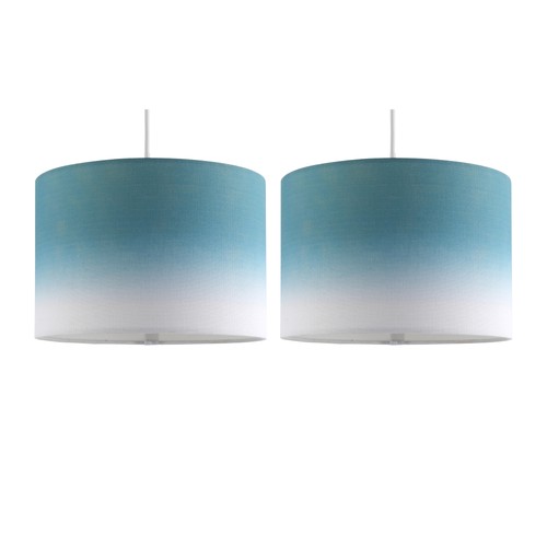 Set teal ombre fabric - of,