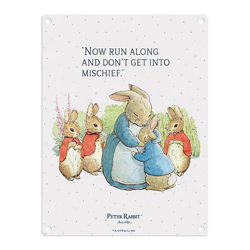 Peter rabbit mini metal - rabbit,