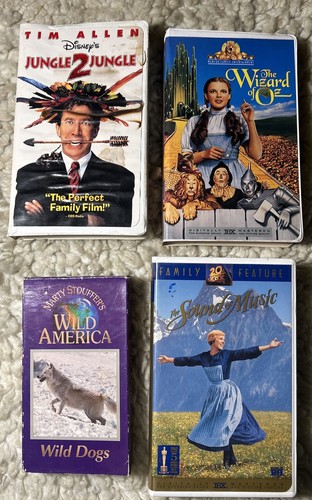 Lot vhs wizard - 4,