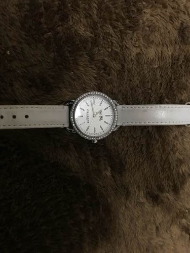Coach analog quartz men watch - quartz,