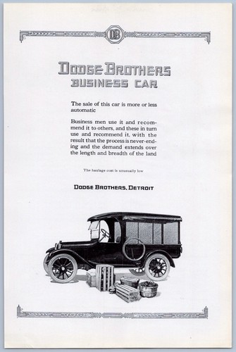 1921 dodge brothers vintage - 1921,