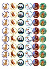 48 MINI LION KING CUPCAKE