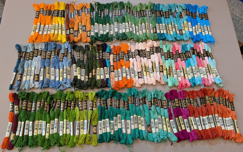 Vintage dmc embroidery - dmc,
