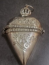 19th Century Silver Posy
