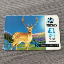 MERCURY Phone card "Mercury