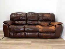 SOFA 3 Seater Chestnut Brown