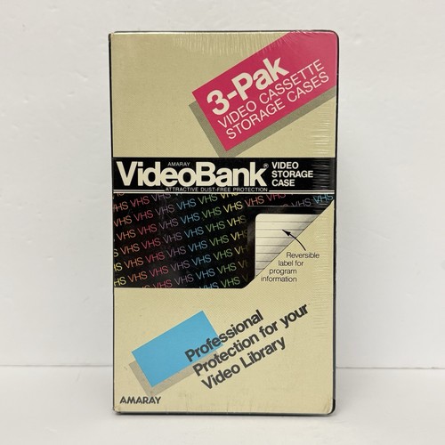 Genuine amaray pack vhs - genuine,